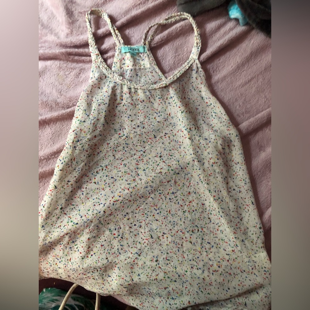 NWOT spotted tank